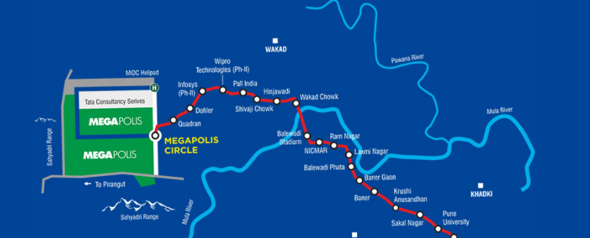 AMegapolis Hinjewadi Location